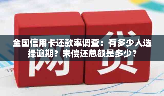 全国信用卡还款率调查：有多少人选择逾期？未偿还总额是多少？