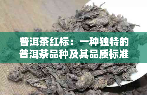 普洱茶红标：一种独特的普洱茶品种及其品质标准解析