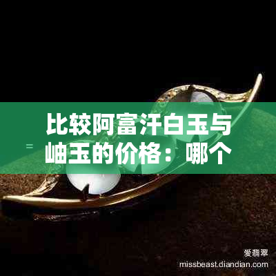 比较阿富汗白玉与岫玉的价格：哪个更昂贵？