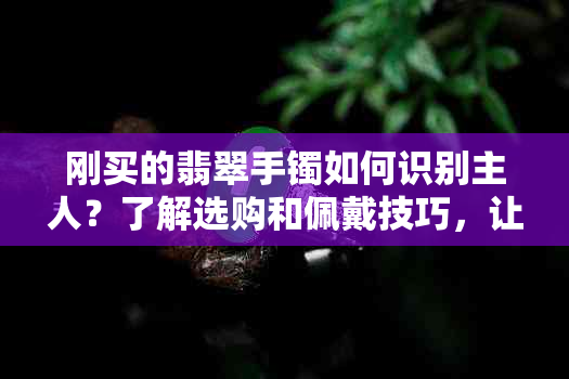 刚买的翡翠手镯如何识别主人？了解选购和佩戴技巧，让你的手镯更加贴心