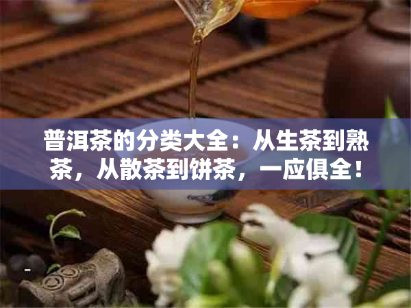 普洱茶的分类大全：从生茶到熟茶，从散茶到饼茶，一应俱全！