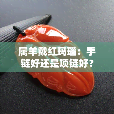 属羊戴红玛瑙：手链好还是项链好？