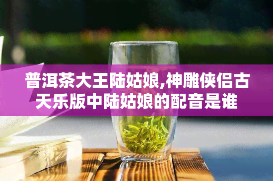 普洱茶大王陆姑娘,神雕侠侣古天乐版中陆姑娘的配音是谁