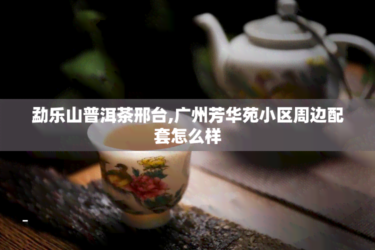 勐乐山普洱茶邢台,广州芳华苑小区周边配套怎么样