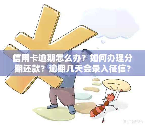 信用卡逾期怎么办？如何办理分期还款？逾期几天会录入？