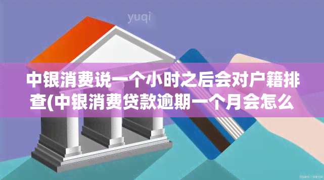 中银消费说一个小时之后会对户籍排查(中银消费贷款逾期一个月会怎么样)