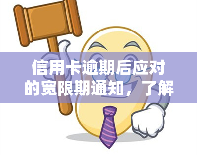 信用卡逾期后应对的宽限期通知，了解你的权利：信用卡逾期后的宽限期通知重要性