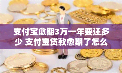 支付宝愈期3万一年要还多少 支付宝贷款愈期了怎么办