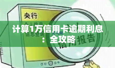 计算1万信用卡逾期利息：全攻略