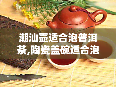 潮汕壶适合泡普洱茶,陶瓷盖碗适合泡什么茶