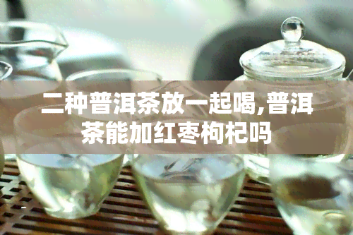 二种普洱茶放一起喝,普洱茶能加红枣枸杞吗