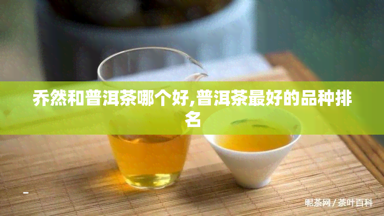 乔然和普洱茶哪个好,普洱茶更好的品种排名