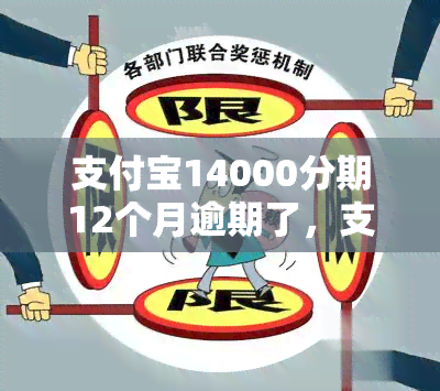 支付宝14000分期12个月逾期了，支付宝欠14000俞期二年多了能不能协商还款