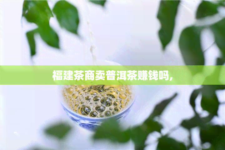 福建茶商卖普洱茶赚钱吗,