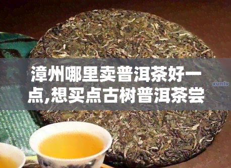 漳州哪里卖普洱茶好一点,想买点古树普洱茶尝尝，哪里产的比较正宗