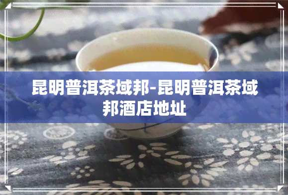 昆明普洱茶域邦-昆明普洱茶域邦店地址