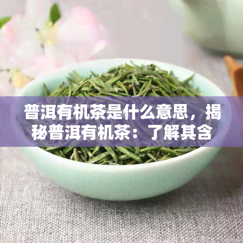 普洱有机茶是什么意思，揭秘普洱有机茶：了解其含义与特点