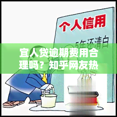 宜人贷逾期费用合理吗？知乎网友热议，安全问题如何保障？