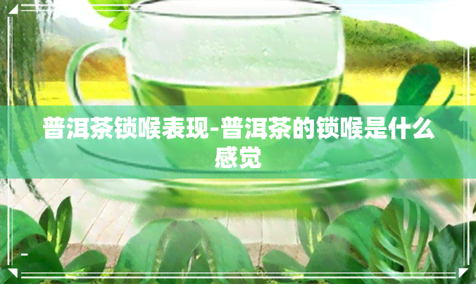 普洱茶锁喉表现-普洱茶的锁喉是什么感觉