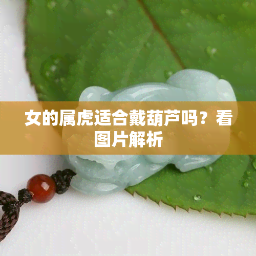 女的属虎适合戴葫芦吗？看图片解析