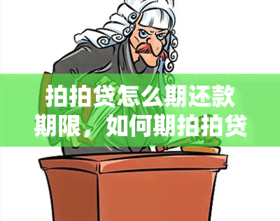 拍拍贷怎么期还款期限，如何期拍拍贷的还款期限？详细步骤解析