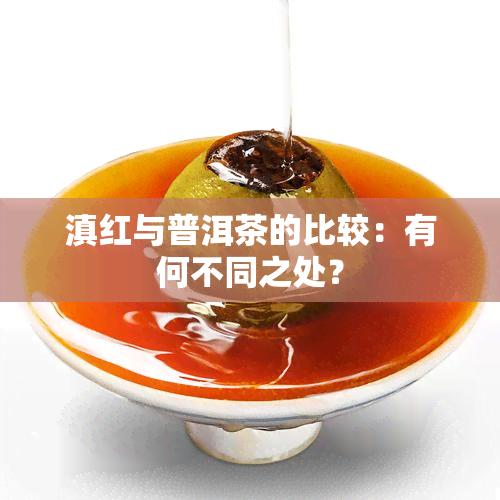 滇红与普洱茶的比较：有何不同之处？