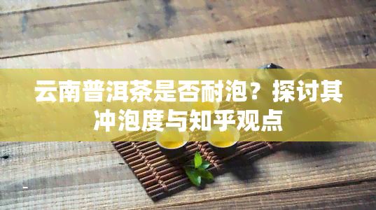 云南普洱茶是否耐泡？探讨其冲泡度与知乎观点