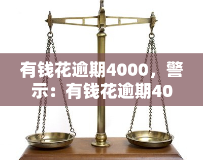 有钱花逾期4000，警示：有钱花逾期4000元，后果严重！