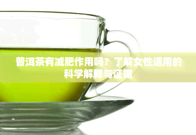 普洱茶有减肥作用吗？了解女性适用的科学解释与证据