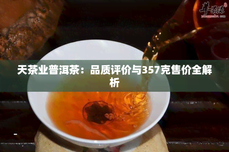 天茶业普洱茶：品质评价与357克售价全解析