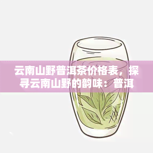 云南山野普洱茶价格表，探寻云南山野的韵味：普洱茶价格一览表