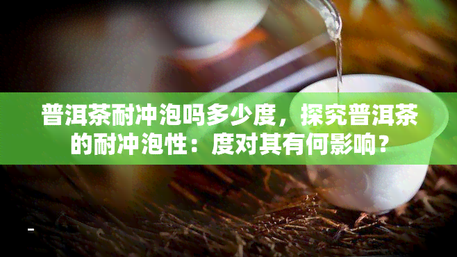 普洱茶耐冲泡吗多少度，探究普洱茶的耐冲泡性：度对其有何影响？