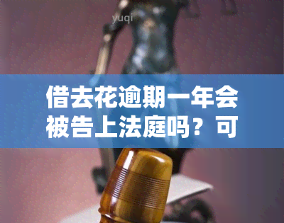 借去花逾期一年会被告上法庭吗？可能会面临什么后果？