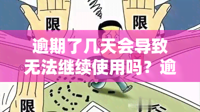 逾期了几天会导致无法继续使用吗？逾期未还会有何后果？