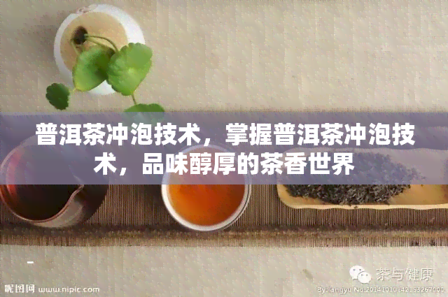 普洱茶冲泡技术，掌握普洱茶冲泡技术，品味醇厚的茶香世界