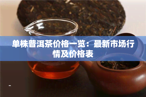 单株普洱茶价格一览：最新市场行情及价格表