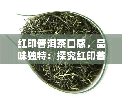 红印普洱茶口感，品味独特：探究红印普洱茶的口感特性