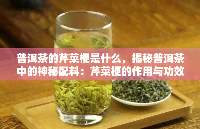 普洱茶的芹菜梗是什么，揭秘普洱茶中的神秘配料：芹菜梗的作用与功效