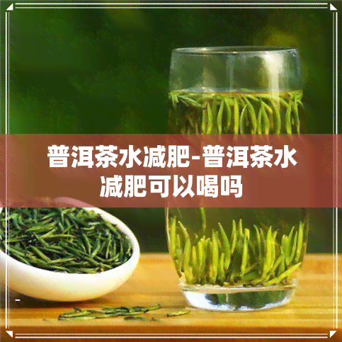 普洱茶水减肥-普洱茶水减肥可以喝吗