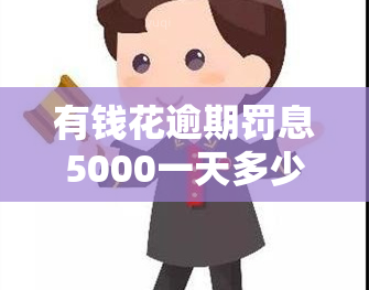 有钱花逾期罚息5000一天多少钱？请详细了解罚款计算方法