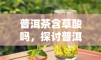 普洱茶含草酸吗，探讨普洱茶是否含有草酸：一份详细的解答