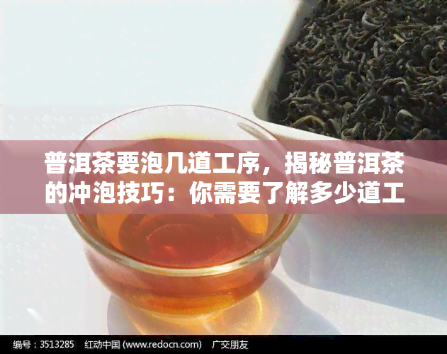 普洱茶要泡几道工序，揭秘普洱茶的冲泡技巧：你需要了解多少道工序？