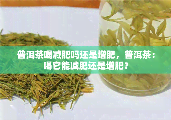 普洱茶喝减肥吗还是增肥，普洱茶：喝它能减肥还是增肥？