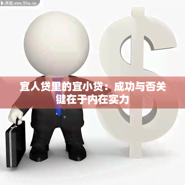 宜人贷里的宜小贷：成功与否关键在于内在实力