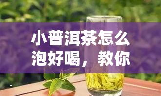 小普洱茶怎么泡好喝，教你如何泡出美味的小普洱茶