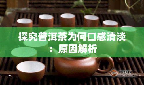 探究普洱茶为何口感清淡：原因解析