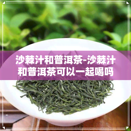 沙棘汁和普洱茶-沙棘汁和普洱茶可以一起喝吗