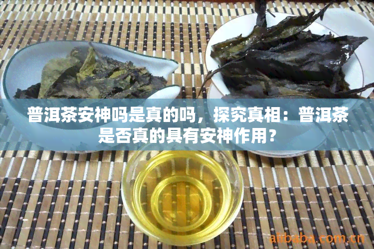 普洱茶安神吗是真的吗，探究真相：普洱茶是否真的具有安神作用？