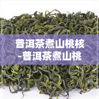 普洱茶煮山桃核-普洱茶煮山桃核能喝吗