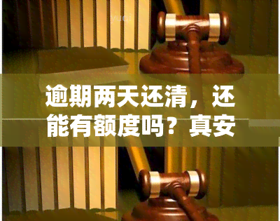 逾期两天还清，还能有额度吗？真安全吗？